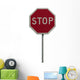 stop sign Wall Decal