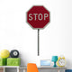 stop sign Wall Decal