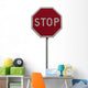 stop sign Wall Decal