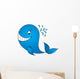 Whale Wall Decal