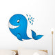 Whale Wall Decal