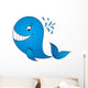 Whale Wall Decal