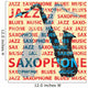 Jazz saxophone, illustration for poster, cd cover etc. Wall Mural