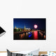 Firework over Moscow Russia Wall Decal
