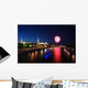 Firework over Moscow Russia Wall Decal