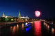 Firework over Moscow Russia Wall Decal