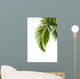 Leaves Palm White Wall Decal