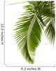 Leaves Palm White Wall Decal