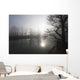 Sunlight Reflecting On Tranquil Water Wall Mural