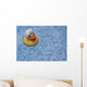Toy Yellow Duck Floating Wall Mural
