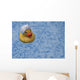 Toy Yellow Duck Floating Wall Mural