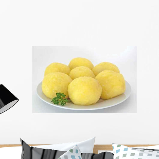 Potato dumplings Wall Decal