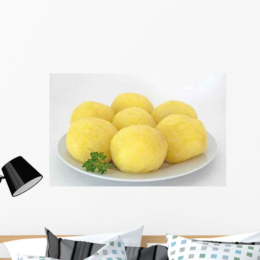 Potato dumplings Wall Decal