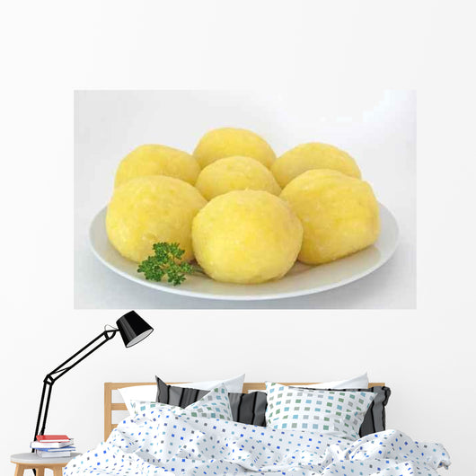 Potato dumplings Wall Decal