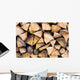 Firewood Wall Mural