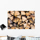 Firewood Wall Mural
