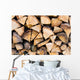 Firewood Wall Mural