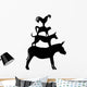 Bremen Town Musicians Wall Decal