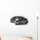Sports Car White Wall Decal