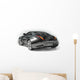Sports Car White Wall Decal