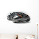 Sports Car White Wall Decal