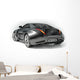 Sports Car White Wall Decal