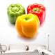 Three Bell Pepper Wall Mural