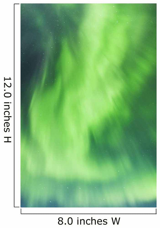 Northern Lights In The Sky Above The Chena Lakes Recreation Area Wall Mural