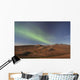 Northern Lights Above Eagle Summit And Pinelle Mountain Range Wall Mural
