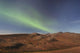 Northern Lights Above Eagle Summit And Pinelle Mountain Range Wall Mural
