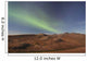 Northern Lights Above Eagle Summit And Pinelle Mountain Range Wall Mural