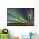 Northern Lights Above Eagle Summit And Pinelle Mountain Range Wall Mural