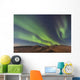 Northern Lights Above Eagle Summit And Pinelle Mountain Range Wall Mural