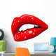 Sensual Lips with Drops
