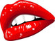 Sensual Lips with Drops