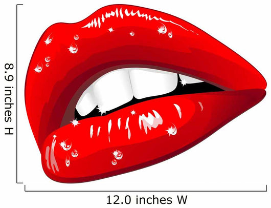 Sensual Lips with Drops