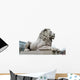 Lion Statue Wall Mural