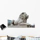 Lion Statue Wall Mural