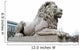 Lion Statue Wall Mural