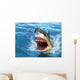 Shark Attack Wall Mural