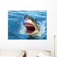 Shark Attack Wall Mural