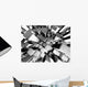 Abstract dynamic metal block background Wall Mural