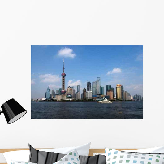Shanghai Pudong Wall Decal Design 2