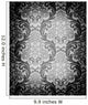 Seamless Damask Wallpaper Wall Decal Design 3