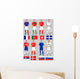 soccer world cup, basket 4 Wall Mural