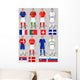 soccer world cup, basket 4 Wall Mural