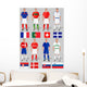 soccer world cup, basket 4 Wall Mural