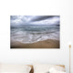 stormy beach Wall Mural