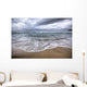 stormy beach Wall Mural
