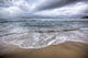 stormy beach Wall Mural